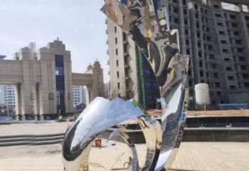 鳳凰雕塑定制，小區(qū)雕塑，不銹鋼鳳凰雕塑廠家提供