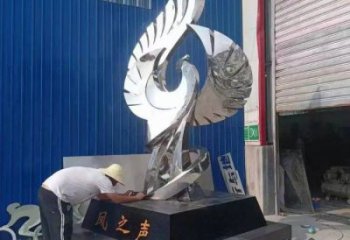 鳳凰雕塑制作廠家，城市雕塑，不銹鋼鳳凰雕塑生產