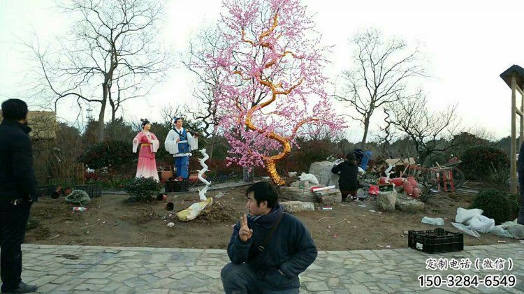 梧桐花雕塑制造廠家，歐式風(fēng)格，梧桐花雕塑供給