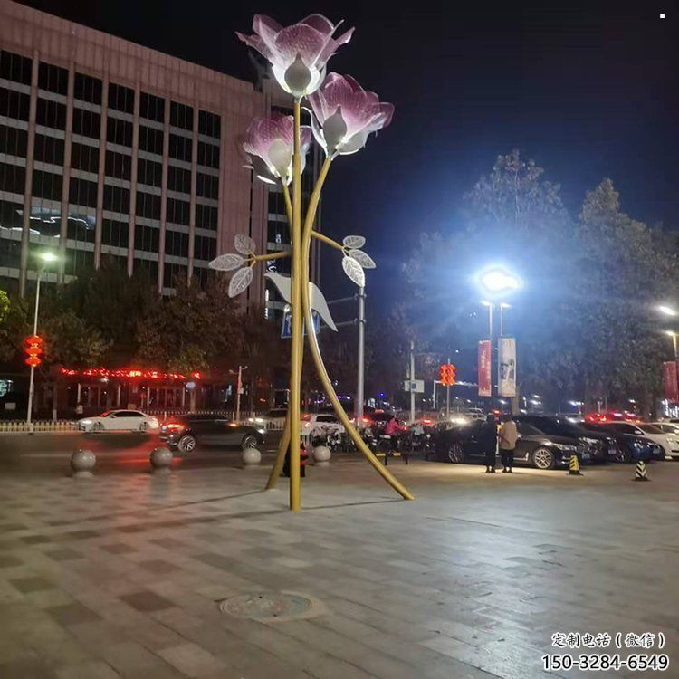 地產(chǎn)紫丁香雕塑定做，城區(qū)小品，景觀紫丁香雕塑定價