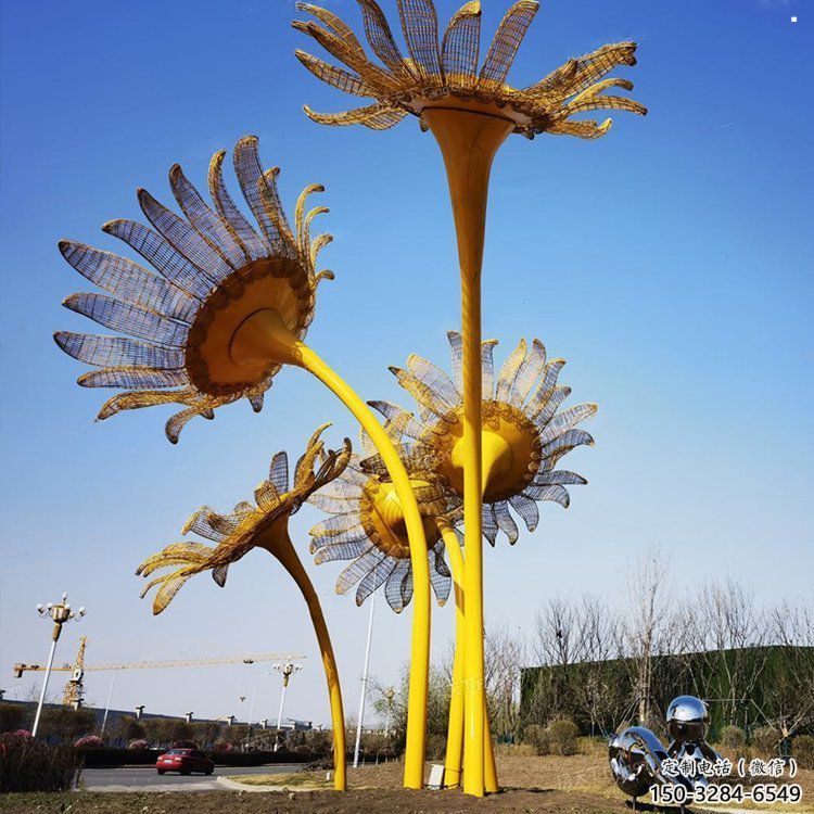 地產(chǎn)紫丁香雕塑提供，露天雕塑，紫丁香雕塑承接