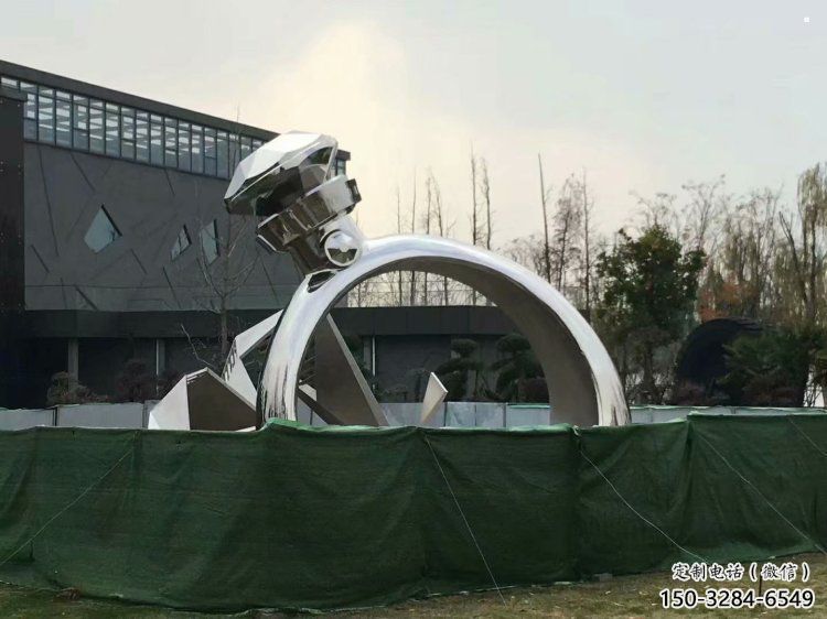 戒指環(huán)雕塑供應(yīng)，固體雕塑，大型戒指環(huán)雕塑廠家