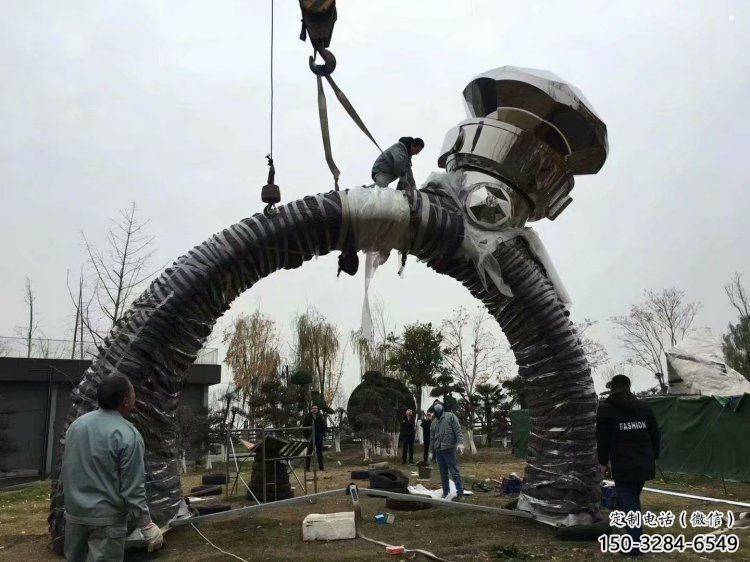 戒指環(huán)雕塑精選，美陳雕塑，鍛鋼戒指環(huán)雕塑通用