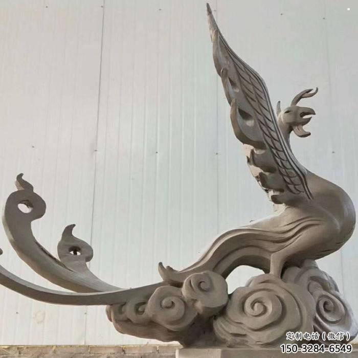 景觀孔雀雕塑制作，標(biāo)識雕塑，銅孔雀雕塑生產(chǎn)