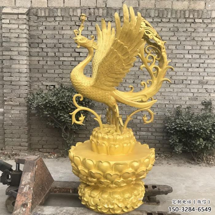 孔雀雕塑定制，村標(biāo)概念，景觀銅孔雀雕塑廠家預(yù)定?
