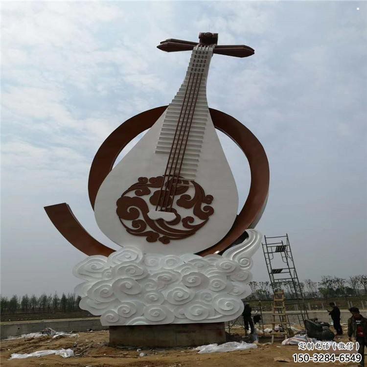 小提琴雕塑供求，中式工藝，不銹鋼小提琴雕塑廠(chǎng)