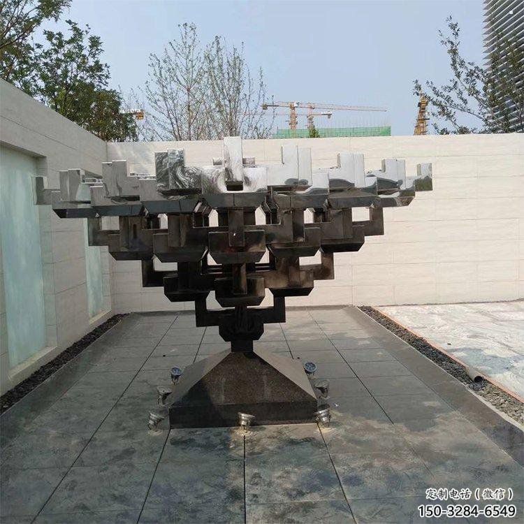 方塊雕塑供給，景觀雕塑，不銹鋼方塊雕塑選定