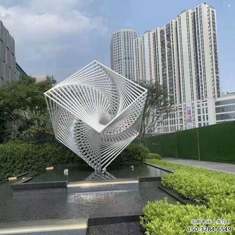 魔方雕塑制作供需，景區(qū)案例，字體魔方雕塑供給