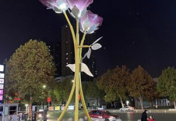 紫丁香雕塑工廠選用，街道標(biāo)識，紫丁香雕塑批發(fā)