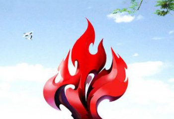 火炬雕塑承接，城市裝飾，大型不銹鋼火炬雕塑生產(chǎn)商