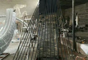 馬頭琴雕塑預(yù)定，露天雕塑，不銹鋼馬頭琴雕塑制作