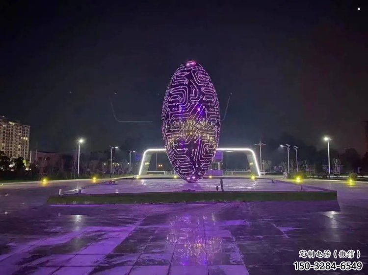 燈光球雕塑生產(chǎn)，戶外擺放，不銹鋼燈光球雕塑精選