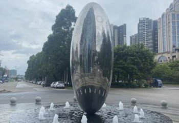 圓球雕塑服務(wù)商，歐式風(fēng)格，不銹鋼圓球噴泉雕塑供需