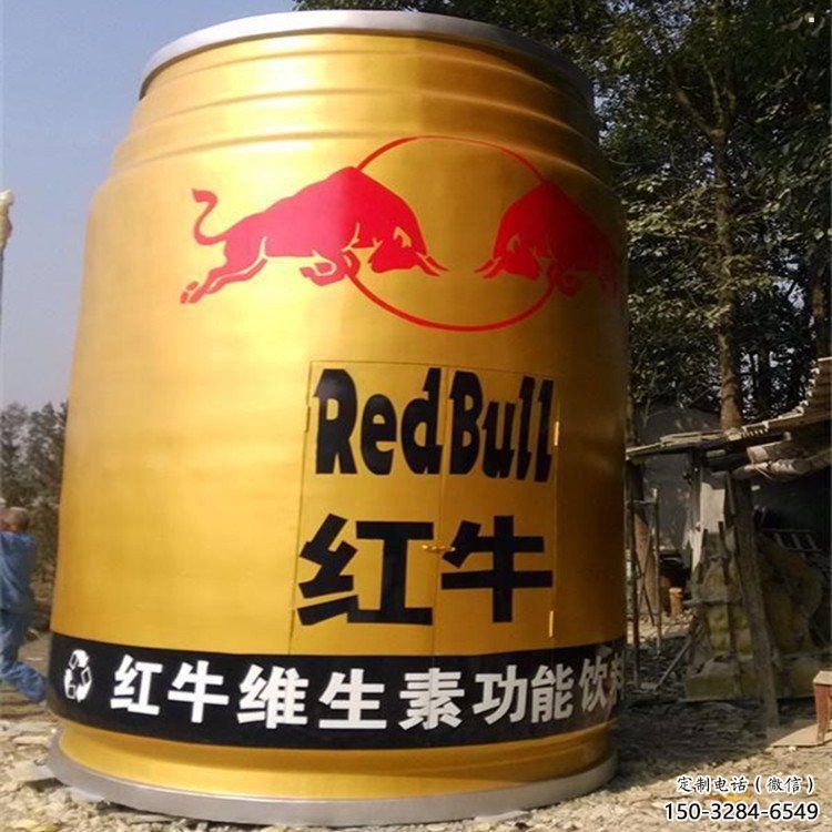 飲料瓶雕塑精選，露天雕塑，玻璃鋼飲料瓶雕塑展品