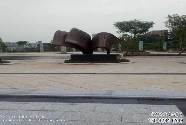 銅書籍雕塑服務(wù)商，金屬構(gòu)件，銅書籍雕塑廠家定價(jià)
