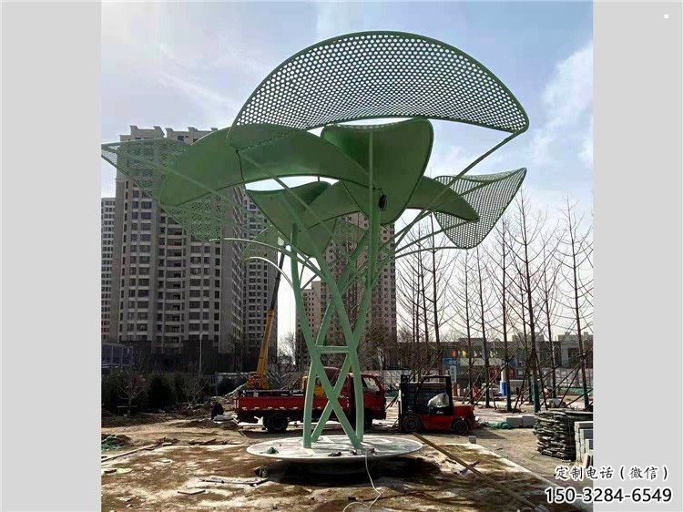 鏤空樹雕塑提供，美陳雕塑，烤漆鏤空樹雕塑承接