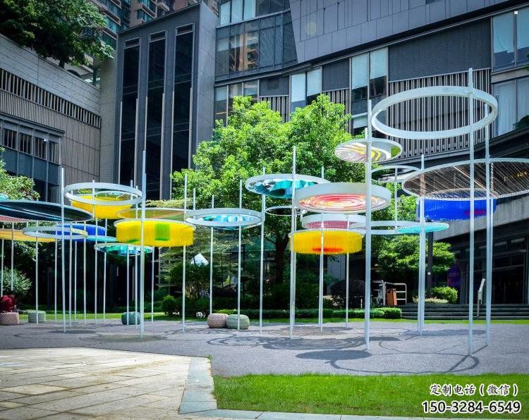 傘樹雕塑供應，圓雕體系，景觀鏤空傘樹雕塑制作