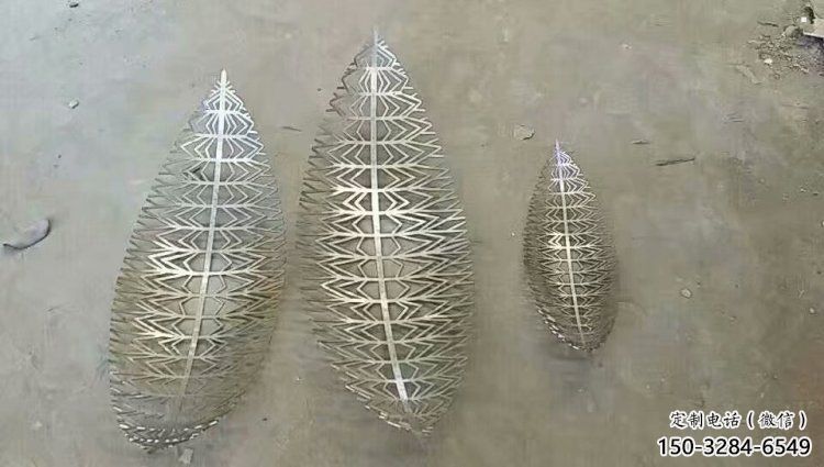 鏤空樹葉雕塑生產(chǎn)，街道標(biāo)識，鏡面鏤空樹葉雕塑供應(yīng)