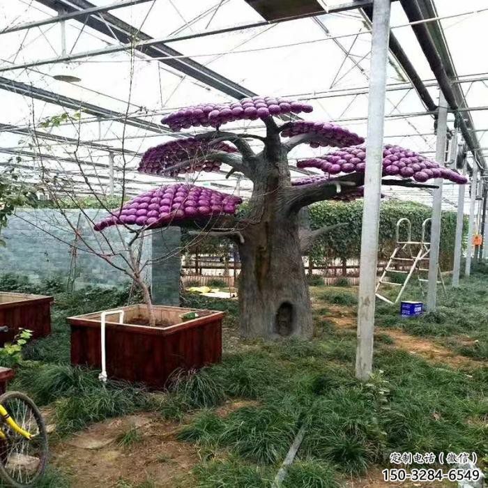 仿真樹雕塑服務(wù)商，公園小品，玻璃鋼仿真樹雕塑制作