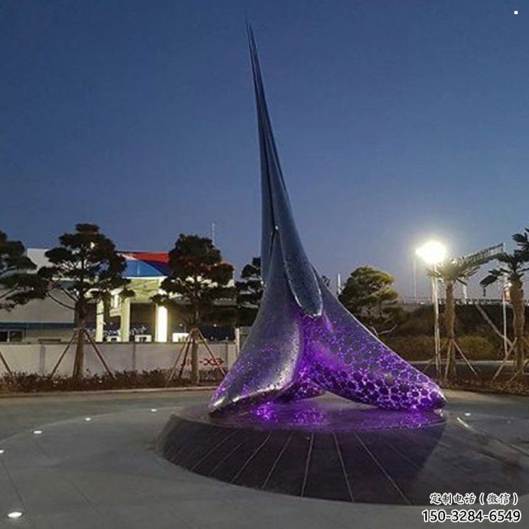 城市水滴景觀雕塑，網(wǎng)格體育雕塑，古銅效果