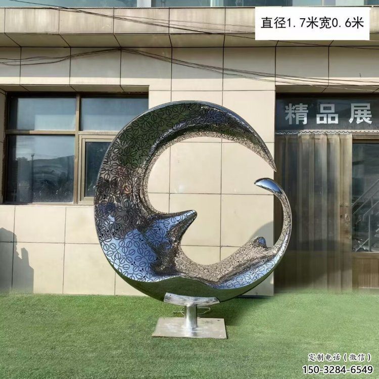 酒店水滴雕塑，鍍金歐式雕塑，仿古擺件