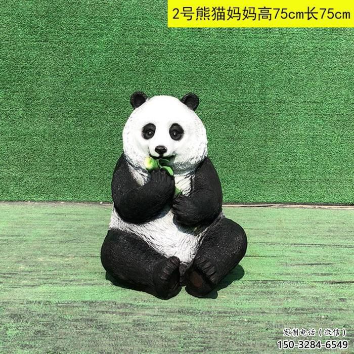 商場(chǎng)熊貓雕塑展品，景觀概念，仿真熊貓雕塑優(yōu)選
