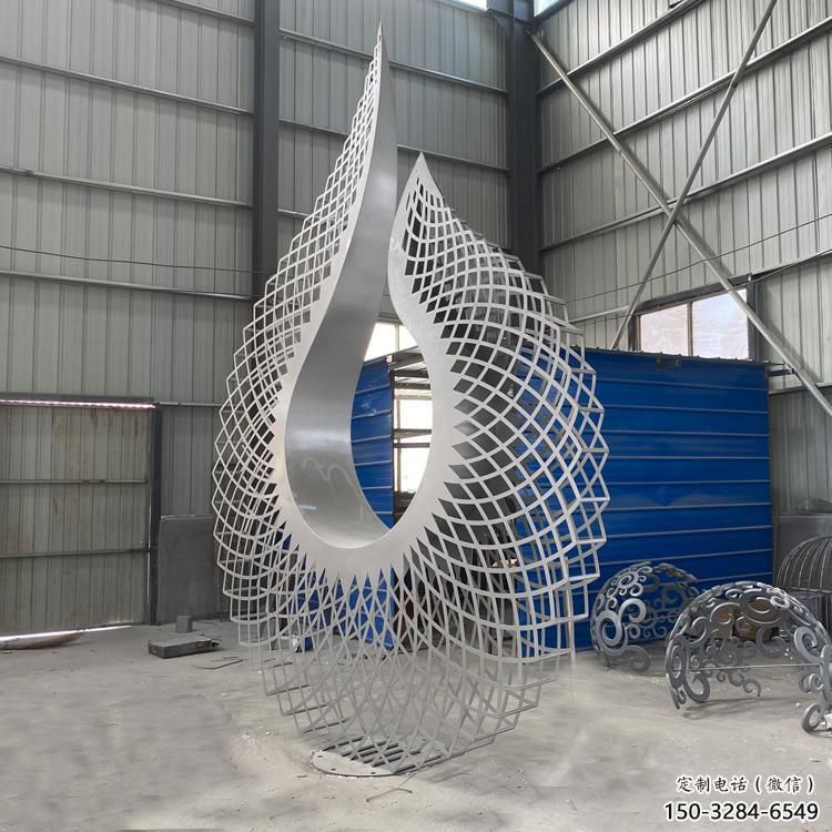 小圓環(huán)雕塑訂做，校園雕塑，鏤空圓環(huán)雕塑廠家