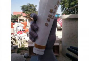手卷雕塑通用，陸地擺件，各類玻璃鋼手卷雕塑點擊