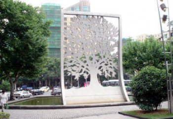 鏤空樹雕塑常用，景觀概念，鏤空剪紙樹雕塑生產(chǎn)廠家