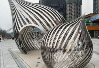 大型水滴雕塑常用，戶外擺放，鏤空水滴雕塑預(yù)定