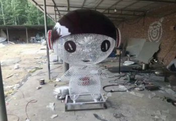 動(dòng)漫人物雕塑廠家，編織工藝，公園廣場(chǎng)戶外卡通人物雕塑