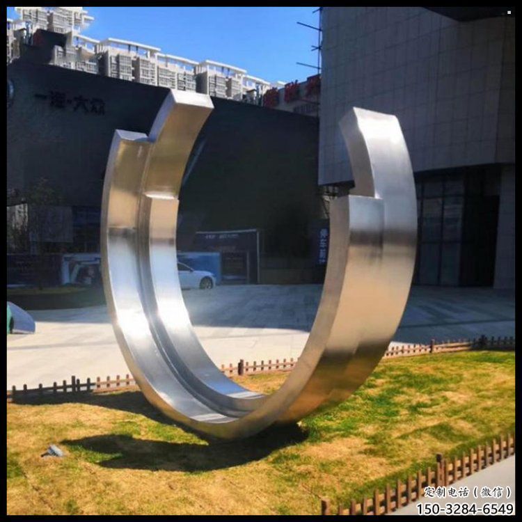 月亮雕塑展品，景觀概念，不銹鋼月亮雕塑優(yōu)選