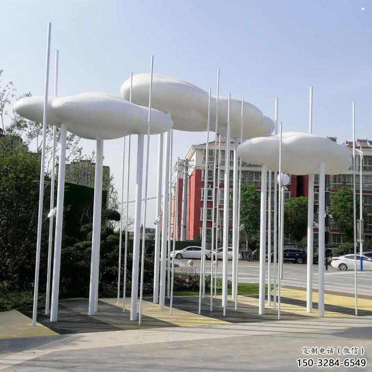 室內(nèi)云梯雕塑，拉絲景觀雕塑，抽象效果