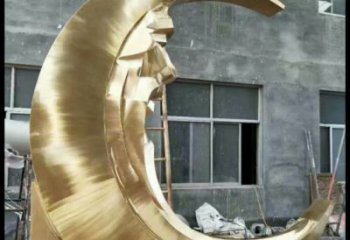 月神雕塑選用，美陳雕塑，不銹鋼月神雕塑標(biāo)準(zhǔn)廠家