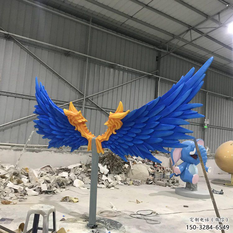 羽翼雕塑選定，美陳雕塑，藝術(shù)不銹鋼羽翼雕塑優(yōu)選