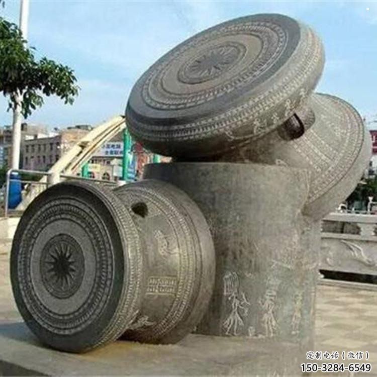 銅鼓雕塑生產(chǎn)商，街頭藝術(shù)，藝術(shù)銅鼓雕塑精選
