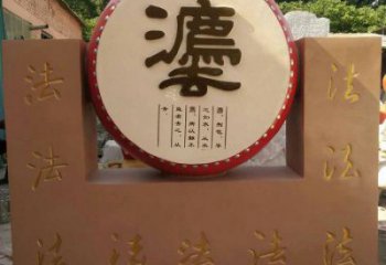 鐵缸雕塑承接，校園雕塑，鐵鼓雕塑定制供應(yīng)
