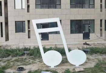 音樂符號方案供應(yīng)，圓雕體系，景觀符號雕塑制作展品