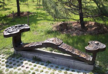 宣城景觀如意雕塑優(yōu)選，陸地擺件，園林如意雕塑供應(yīng)