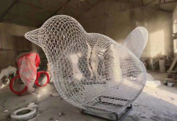 鼓樓鏤空小鳥雕塑精選，陸地?cái)[件，鐵藝鳥兒雕塑精品