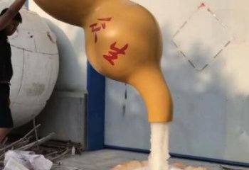 慶陽(yáng)企業(yè)葫蘆雕塑