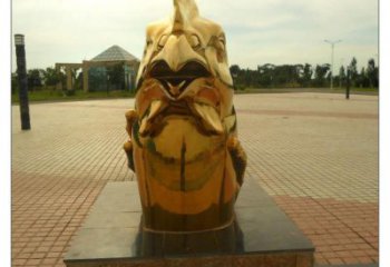 廣州不銹鋼生肖雕塑，鍍鈦工藝，公園廣場戶外擺放