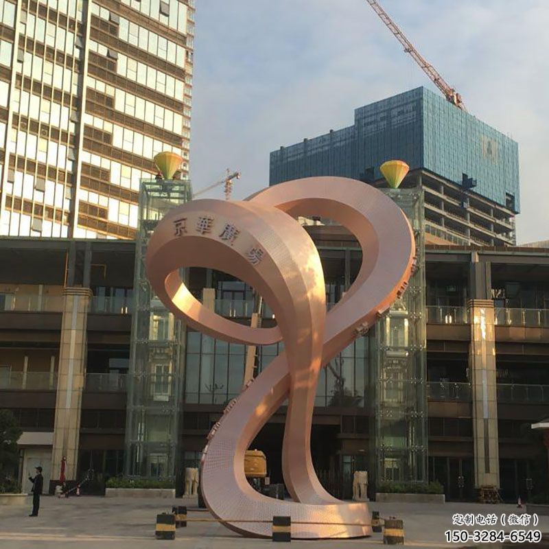 周口室外光電雕塑展品，公園小品，城市不銹鋼光電雕塑供需