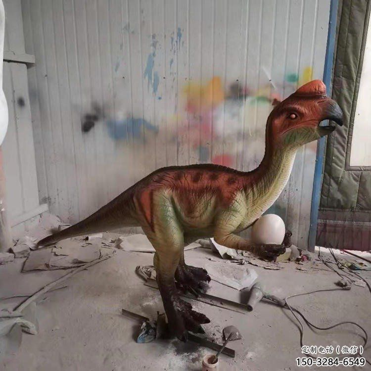 賽罕抽象恐龍雕塑制造，動物雕塑，玻璃鋼恐龍雕塑展品