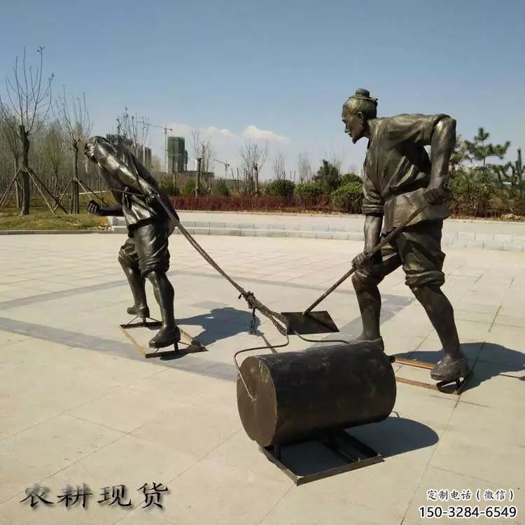 濟寧民俗農(nóng)夫雕塑