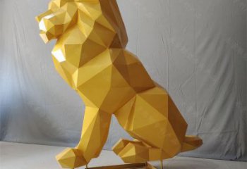 濰坊獅子雕塑服務商，動物雕塑，不銹鋼獅子雕塑制作