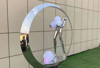 蓮湖仙子雕塑展品，公園小品，景觀圓環(huán)仙子雕塑生產(chǎn)商