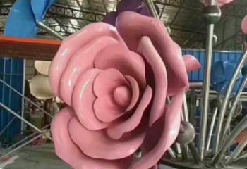 昌都牡丹花雕塑工廠優(yōu)選，城市裝飾，牡丹花花朵雕塑供給
