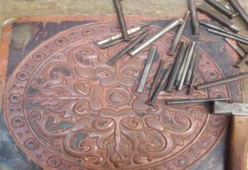 尼木花卉浮雕精品，鍛銅構(gòu)件，別墅花卉浮雕廠家